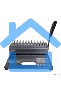 Переплетчик Office Kit B2112N A4/перф.12л.сшив/макс.450л./пластик.пруж. (4.5-51мм)