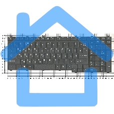 Клавиатура для ноутбука Toshiba Tecra A11 черная