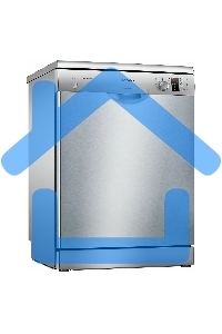 Посудомоечная машина Bosch SMS25AI05E, серебристая, 60 см, 12 компл., 48 дБ, класс A++