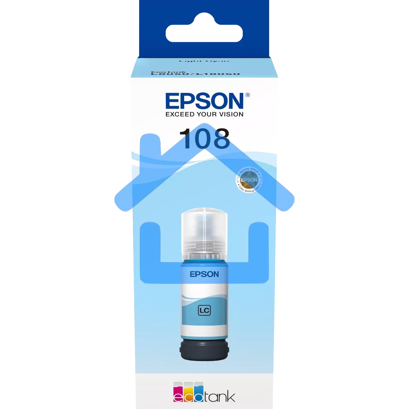 Контейнер с светло-голубыми чернилами EPSON C13T09C54A