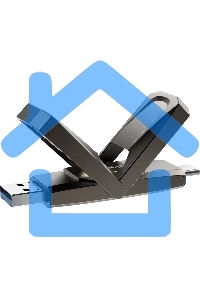 Флешка USB Netac US5 256 Gb USB 3.2+TypeC Solid State Flash, up to 550MB/500Mb/s