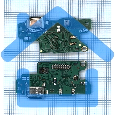 Плата разъема питания с микрофоном для Huawei Nova Plus