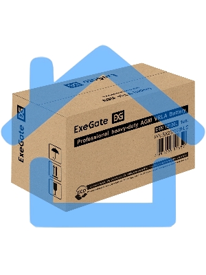 Аккумуляторная батарея ExeGate DTM 12120L (12V 120Ah, болт М8)