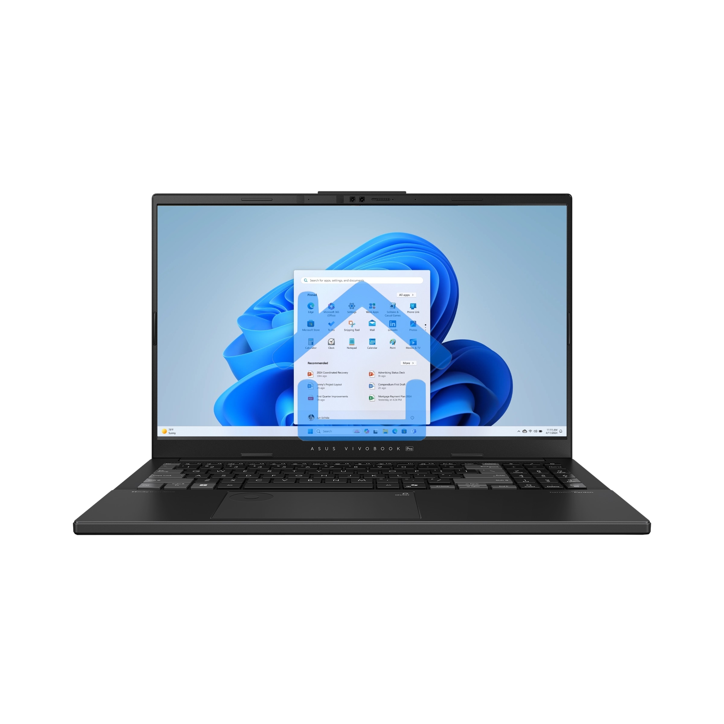 Ноутбук ASUS N6506CU-MA033 серый 90NB15E3-M001E0 15.6