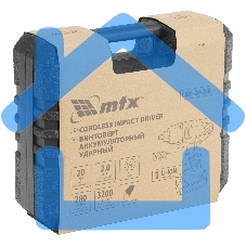 Винтоверт ударный аккумуляторный CIDS-20-280, Li-Ion, 20 В MTX