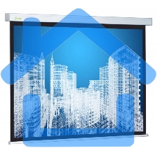 Экран Cactus 187x332см Wallscreen CS-PSW-187x332 16:9 настенно-потолочный рулонный белый