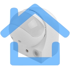 Детектор движения ДД 010 1100Вт угол. обз. 180град. IP44 бел. ИЭК LDD10-010-1100-001