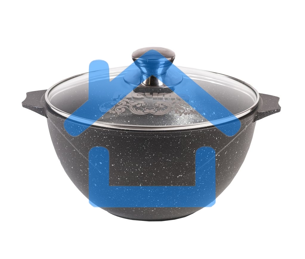 Казан МЕЧТА 56701 Гранит 6л 56701 Казан для плова 6л 