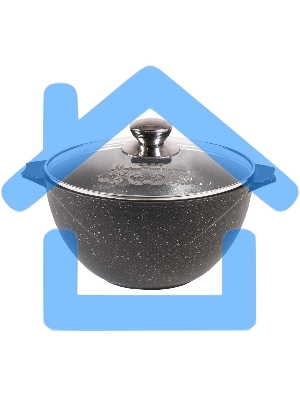 Казан МЕЧТА 56701 Гранит 6л 56701 Казан для плова 6л 