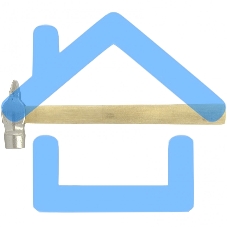 Молоток слесарный, 600 г, круглый боек, деревянная рукоятка Россия