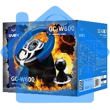 Руль черный Sven GC-W600 (виброотдача, педали, джойстик, 12 кн., USB)