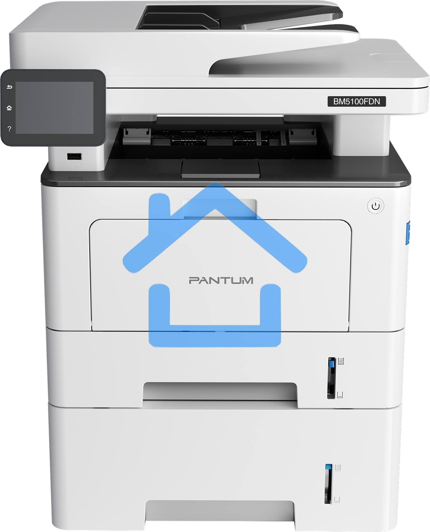 МФУ лазерное Pantum BM5100FDN, A4, ч/б, печ. до 40 стр/мин., скан. до 24 стр/мин., 1200x1200dpi, USB, RJ-45