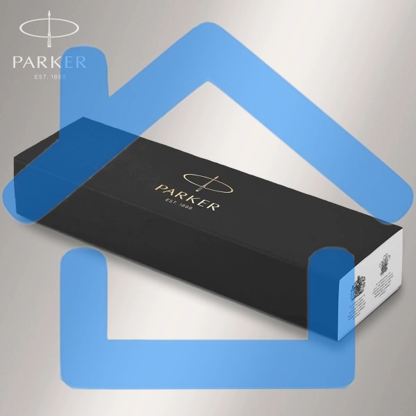 Ручка шариковая Parker IM Core K321 (CW1931666) Black GT M, синие чернила, подарочная коробка