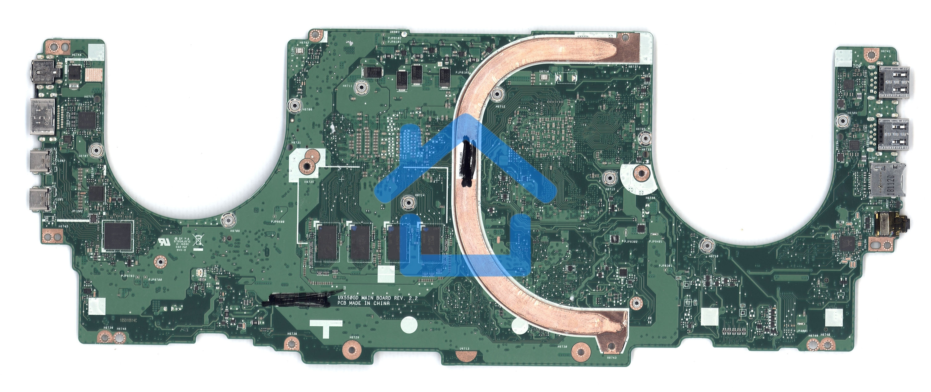 Материнская плата для Asus UX550GDX 8G/I5-8300H 90NB0I70-R00041