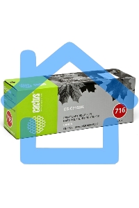 Картридж лазерный Cactus CS-C716BK черный (2300 стр.) для Canon i-Sensys MF8030/MF8030cn/MF8050/LBP 5050