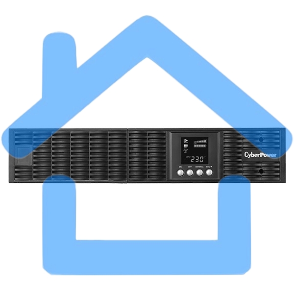 Источник бесперебойного питания CyberPower OLS2000ERT 2U 2000VA/1800W USB/RJ11/45/SNMP (8 IEC)