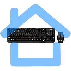 Комплект клавиатура + мышь Sven Comfort 3300 Wireless Беспроводной SV-03103300WB