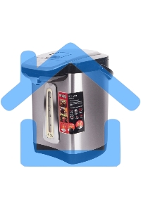 Термопот Mystery MTP-2450 4.5л. 700Вт серебристый/черный