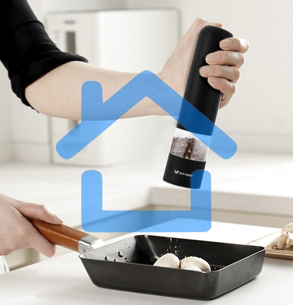 Мельница для специй Kitfort Материал пластик.Комплектация 2 шт.