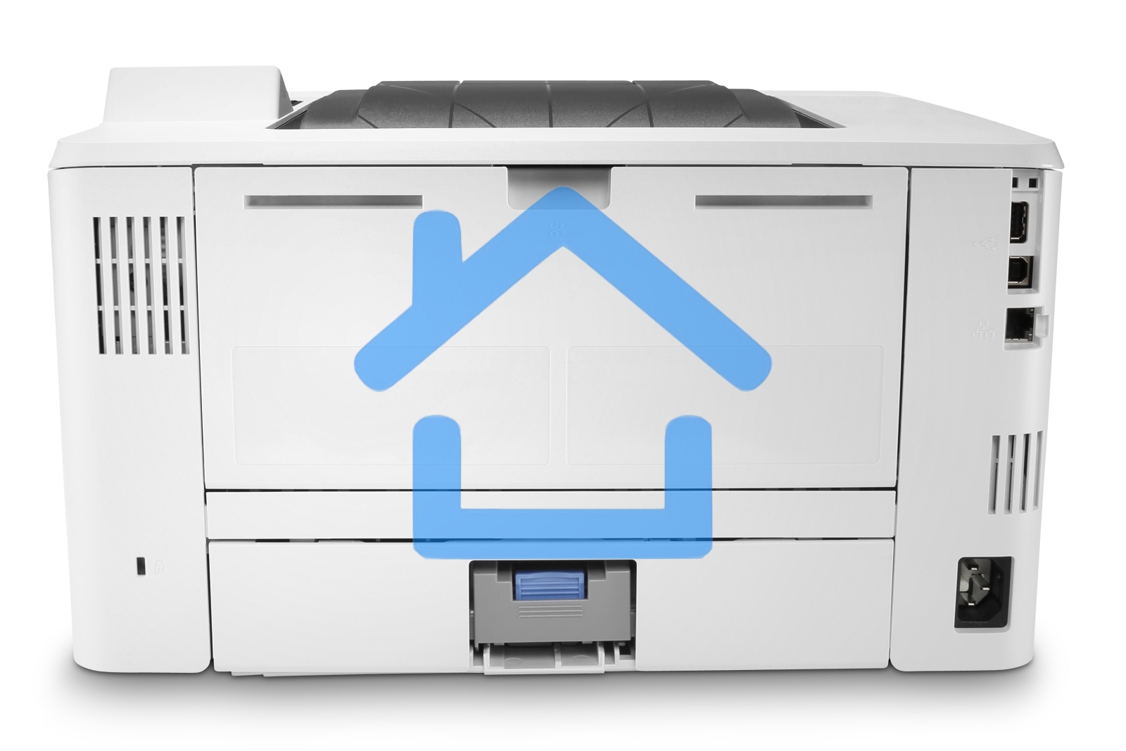 Принтер лазерный HP LaserJet Enterprise M406dn (3PZ15A), A4, ч/б, печ. до 40 стр/мин., 1200 x 1200 dpi, USB, RJ-45, Air Print, Mopria