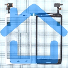 Сенсорное стекло (тачскрин) для Alcatel One Touch X'POP 5035X белое