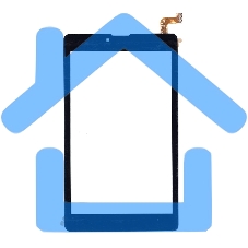 Сенсорное стекло (тачскрин) PX070177A241, черное