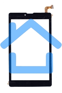 Сенсорное стекло (тачскрин) PX070177A241, черное