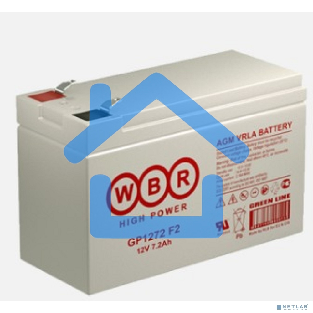 Батарея WBRGP1272 F2 (12V28W) 12В 7.2А.ч