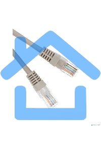 Патч-корд литой Aopen/Qust UTP кат.5е 30м серый