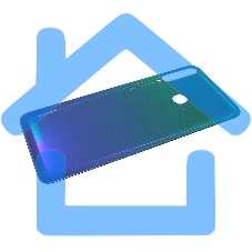 Задняя крышка для Huawei P40 Lite E голубой