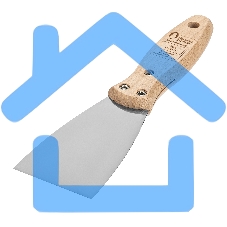 Шпательная лопатка Matrix из нержавеющей стали, 60 мм, буковая рукоятка, EFP