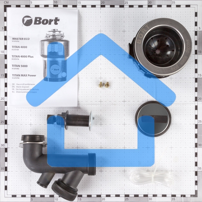 Измельчитель пищевых отходов Bort MASTER ECO (91275752) Число ступеней измельчения 2 ; Система шумоизоляции Да ; Мощность 390 Вт; Объем камеры 1000 мл; Материал камеры Металл ; Система защиты от перегрузки и заклинивания; Скорость холостого хода 2600 об/м