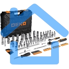 Набор инструментов Deko DKAT121 121 предмет (жесткий кейс)