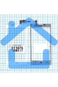 Сенсорное стекло (тачскрин) для ZTE V830 (Blade G Lux), белое