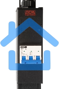 Блок распределения питания Powercom PDU-32AV24-18C3-6C9-3P верт.размещ. 18xC13 6xC19 3x32A IEC 60309 2м