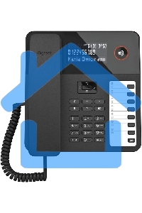 Телефон проводной Gigaset DESK600 черный