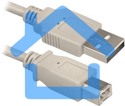Кабель Defender USB04-06p.bag Кабель USB 2.0 для соед. 1.8м AM/BM, пакет