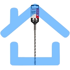 Бур по бетону Rexant 8х210 мм крестовая пластина SDS PLUS