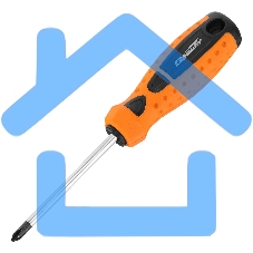 Отвертка SPARTA 11777point ph1х75мм crv 2-х компонентная рукоятка