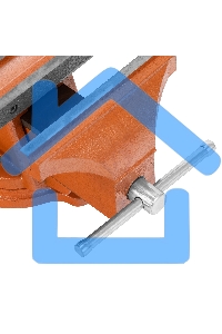 Тиски SPARTA 186295слесарные 200мм поворотные с наковальней