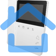 Видеодомофон Tantos Elly белый с трубкой