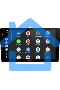 Автомагнитола Ural АМС ШТОРМ 91, 2DIN 4x50Вт v4.1 2000Mb Android 12 9