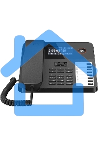 Телефон проводной Gigaset DESK600 черный