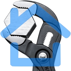 Ключ KNIPEX KN-8701150 КОБРАуниверс. переставной