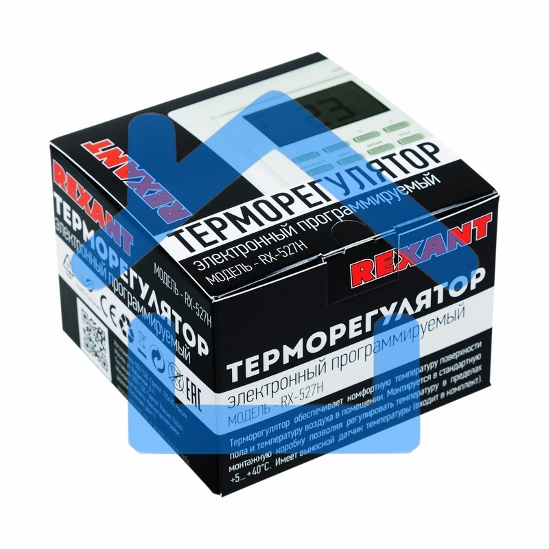 Терморегулятор программируемый Rexant RX-527H, бежевый, совместим с Legrand серии Valena