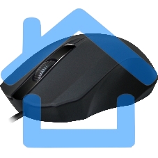 Мышь проводная Defender MM-310 черный, 1000 dpi, USB, кнопки - 3