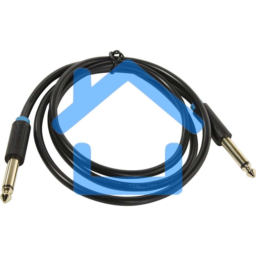 Кабель Vention аудио Jack 6,35 mm M/6.35 M - 1.5 м BAABG