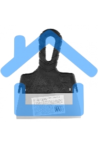 Шпатель Sparta фасадный из нержавеющей стали, 150 мм, пластмассовая ручка 85149