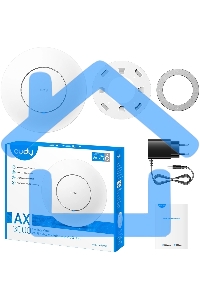 Точка доступа CUDY AP3000, белый