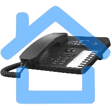 Телефон проводной Gigaset DESK600 черный